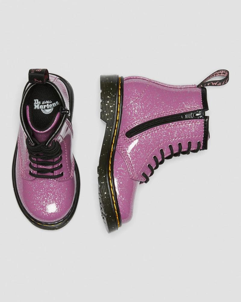 Dr Martens Toddler 1460 Glitter Veterlaarzen Kinderen Roze | NL 131SGL